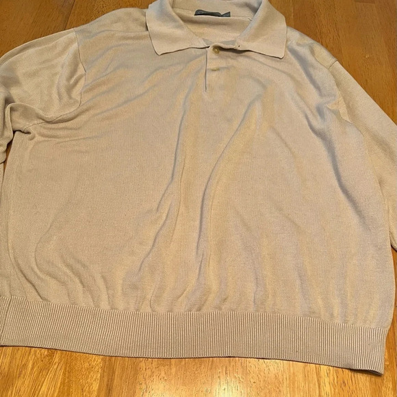 Talbots menswear silk blend top, size XXL - Picture 1 of 3